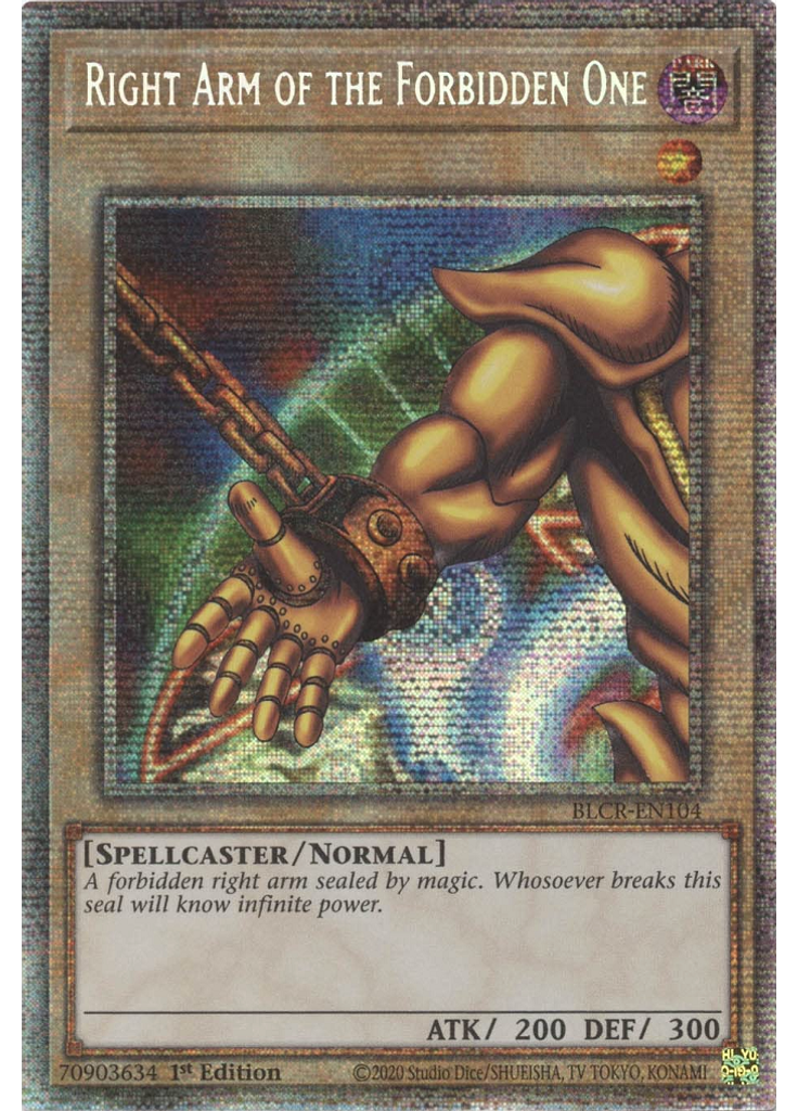 Right Arm of the Forbidden One
