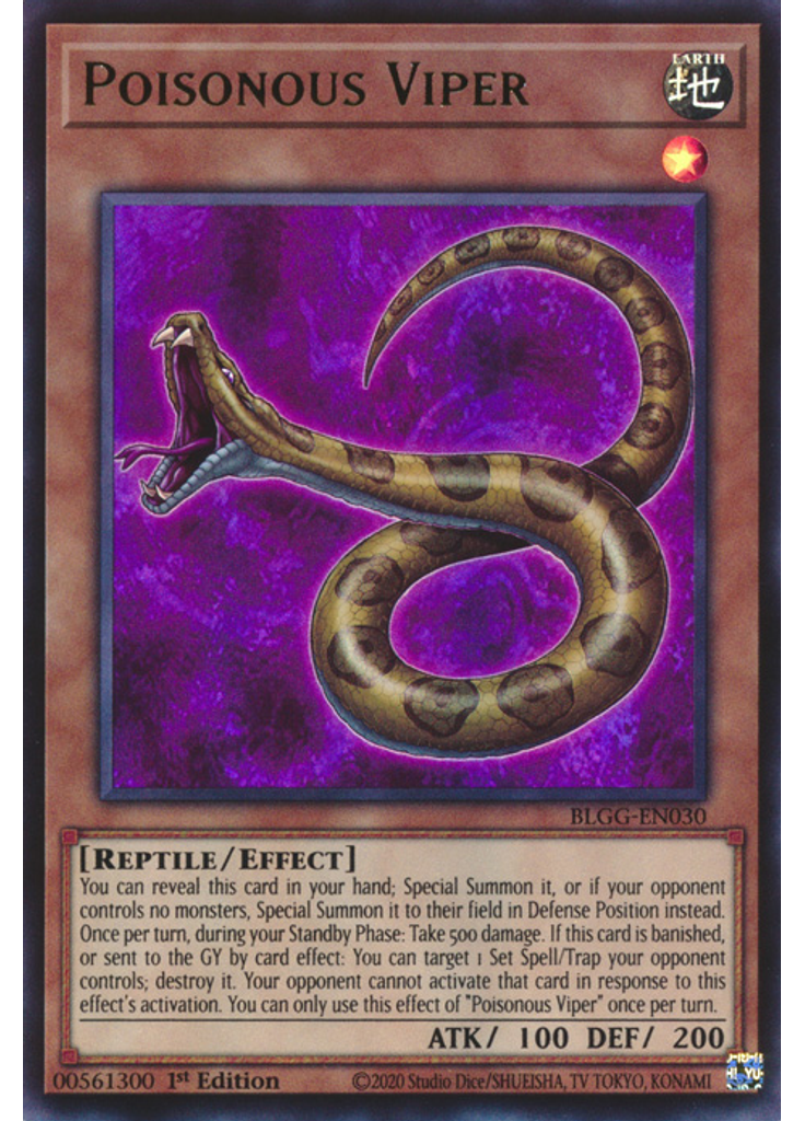 Poisonous Viper