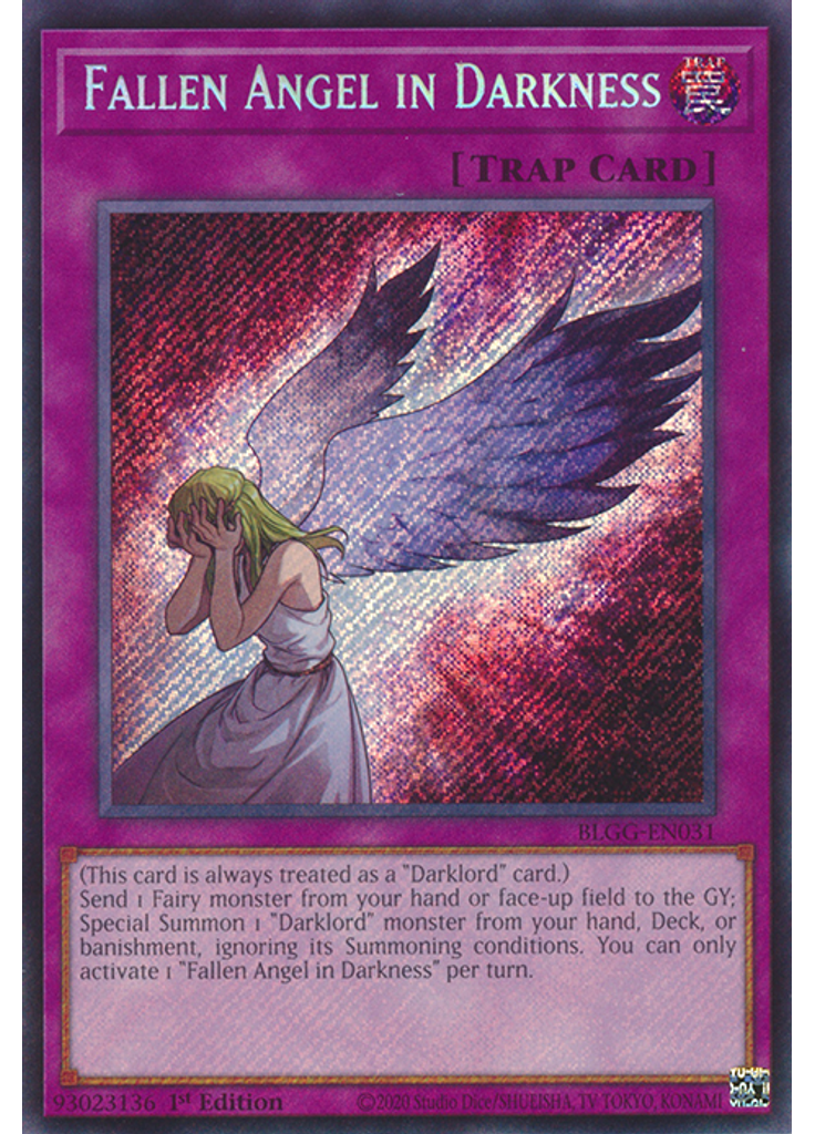 Fallen Angel in Darkness