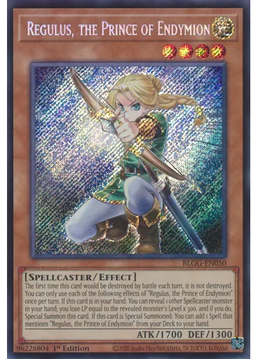 Regulus, the Prince of Endymion