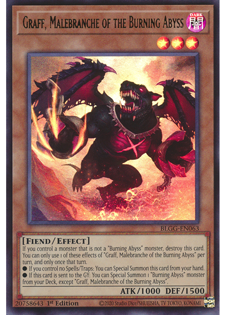 Graff, Malebranche of the Burning Abyss