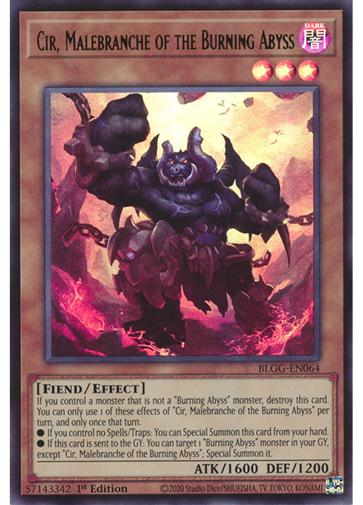 Cir, Malebranche of the Burning Abyss