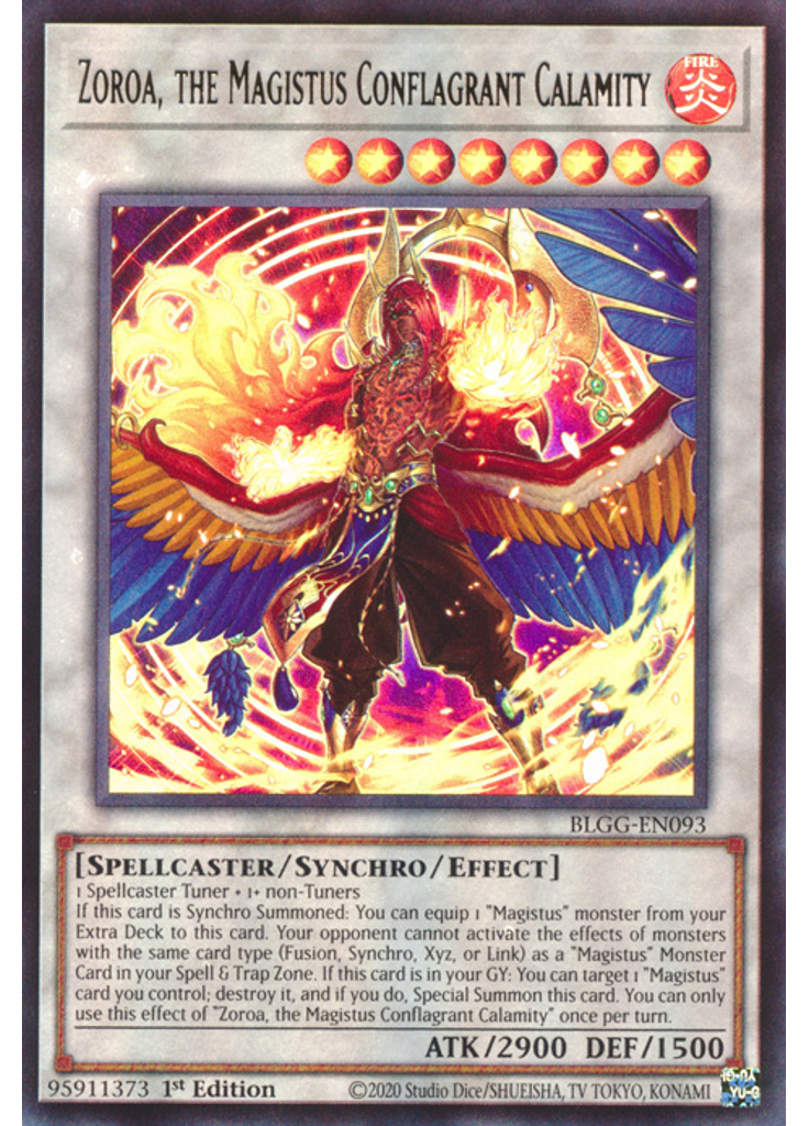 Zoroa, the Magistus Conflagrant Calamity
