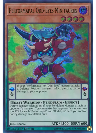Performapal Odd-Eyes Minitaurus