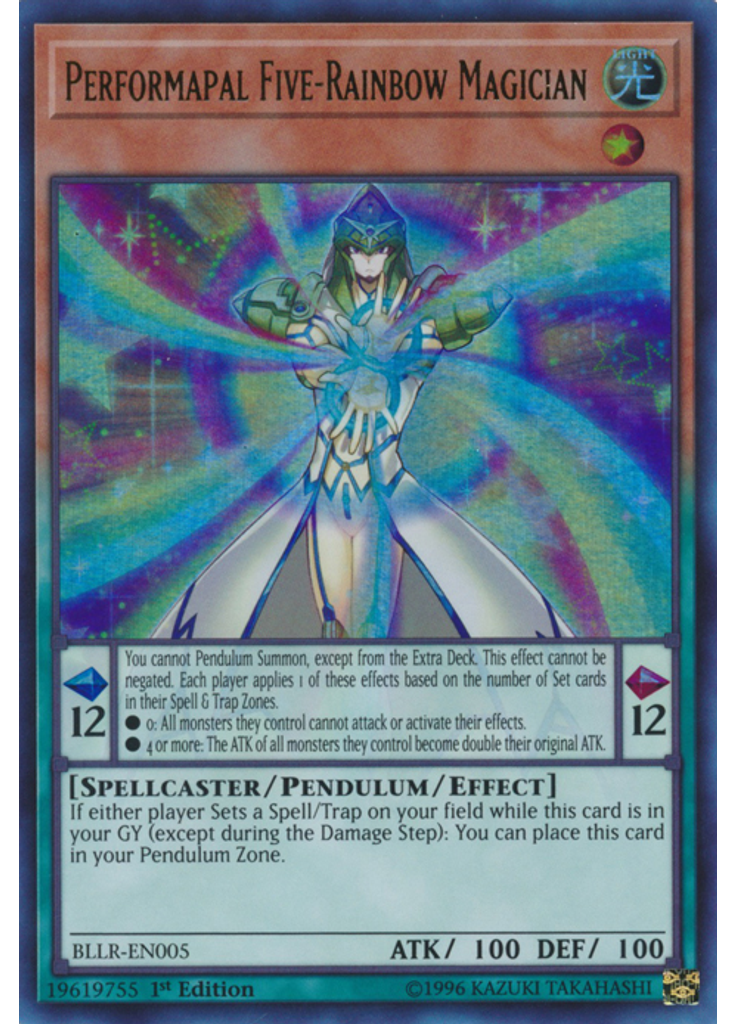 Performapal Five-Rainbow Magician