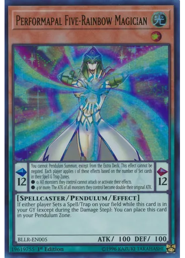 Performapal Five-Rainbow Magician