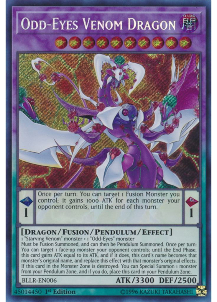 Odd-Eyes Venom Dragon