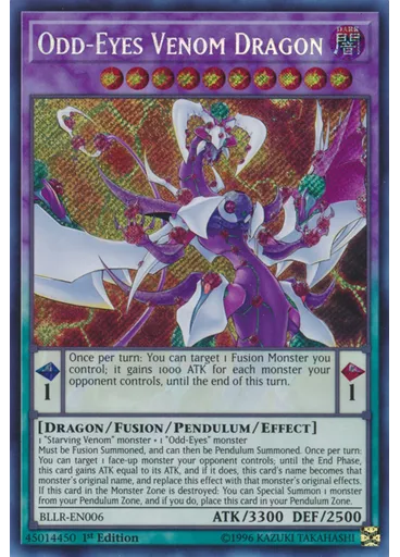 Odd-Eyes Venom Dragon