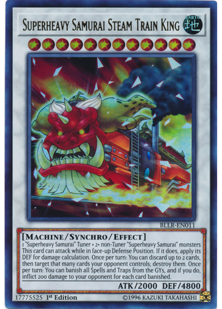 Superheavy Samurai Steam Train King