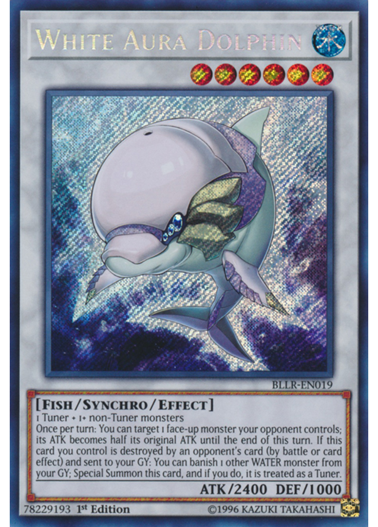 White Aura Dolphin