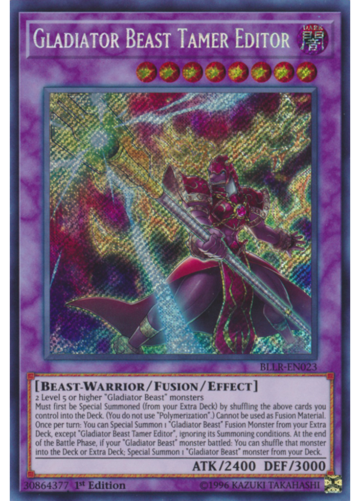 Gladiator Beast Tamer Editor