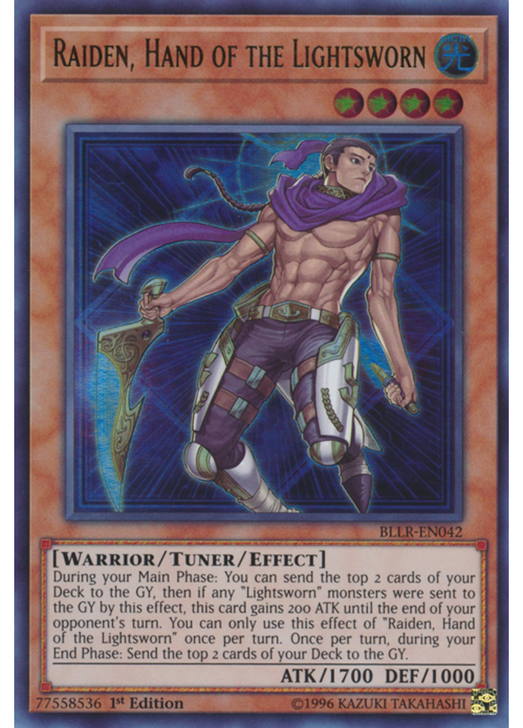 Raiden, Hand of the Lightsworn