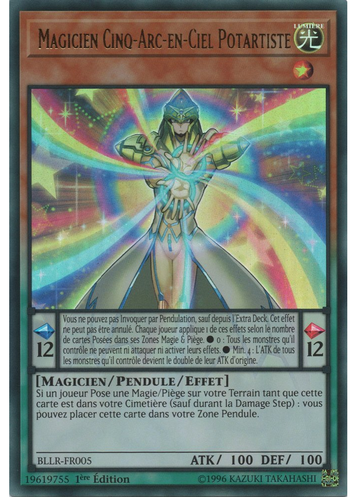 Magicien Cinq-Arc-en-Ciel Potartiste