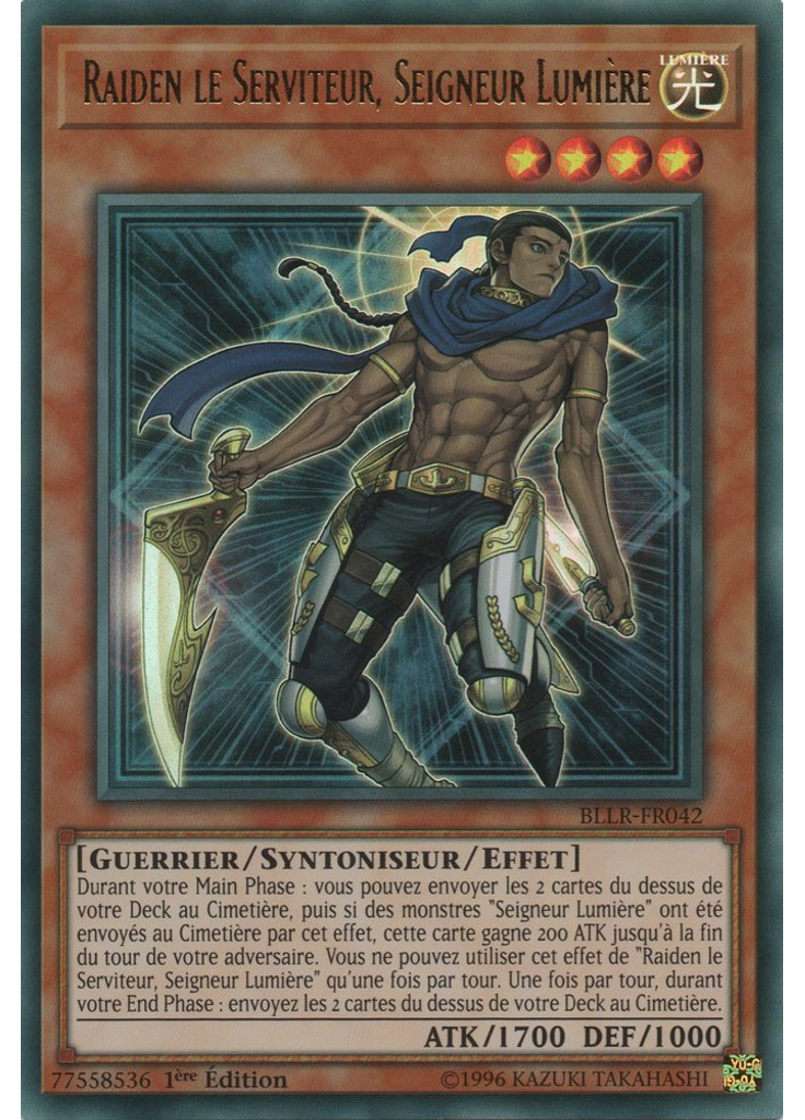 Raiden le Serviteur, Seigneur Lumière