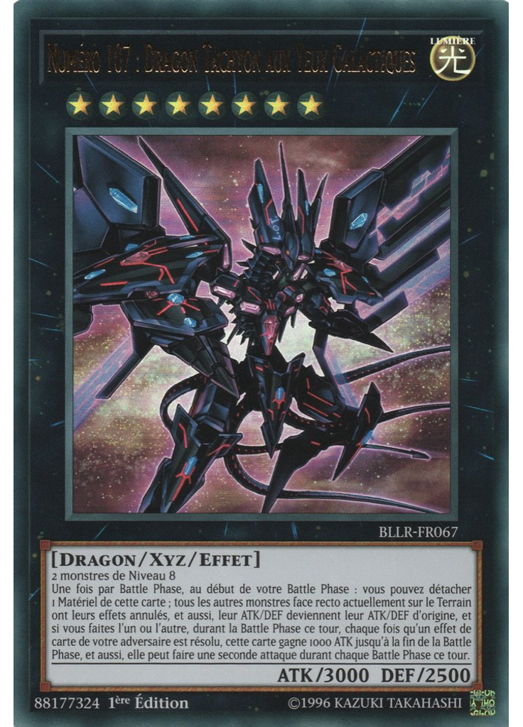 Numéro 107 : Dragon Tachyon aux Yeux Galactiques