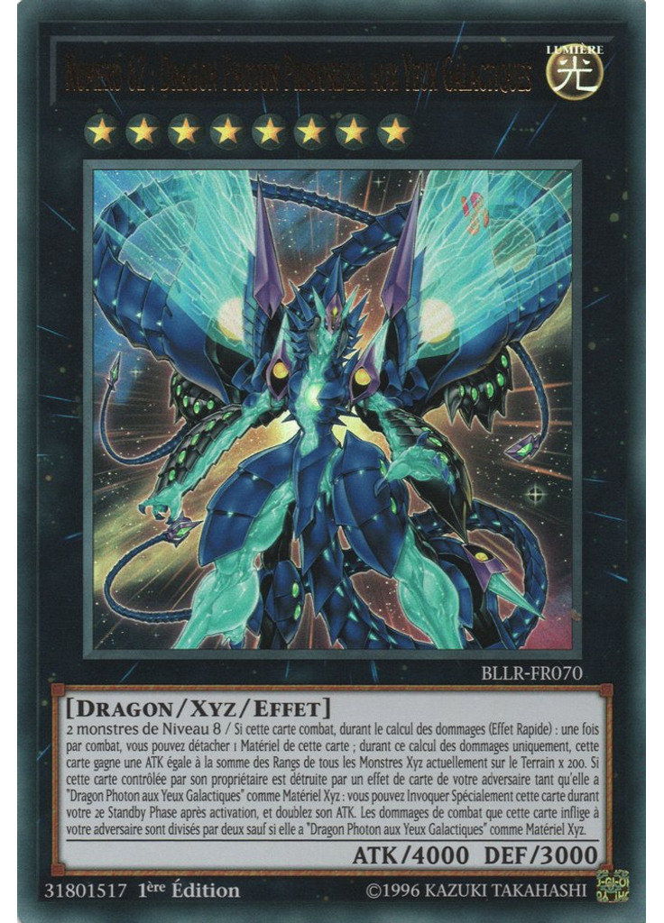 Numéro 62 : Dragon Photon Primordial aux Yeux Galactiques