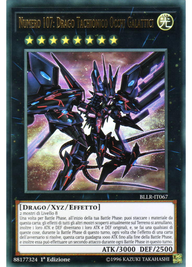 Numero 107: Drago Tachionico Occhi Galattici