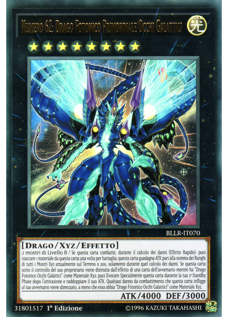 Numero 62: Drago Fotonico Primordiale Occhi Galattici
