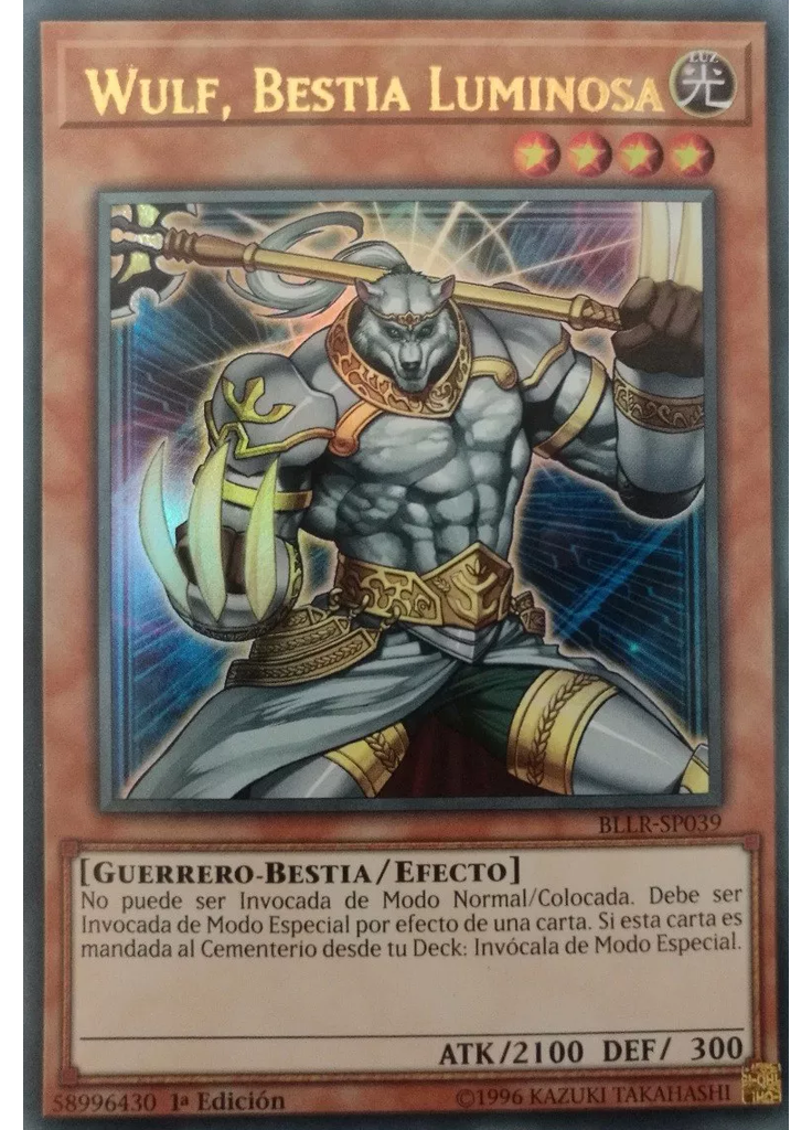 Wulf, Bestia Luminosa