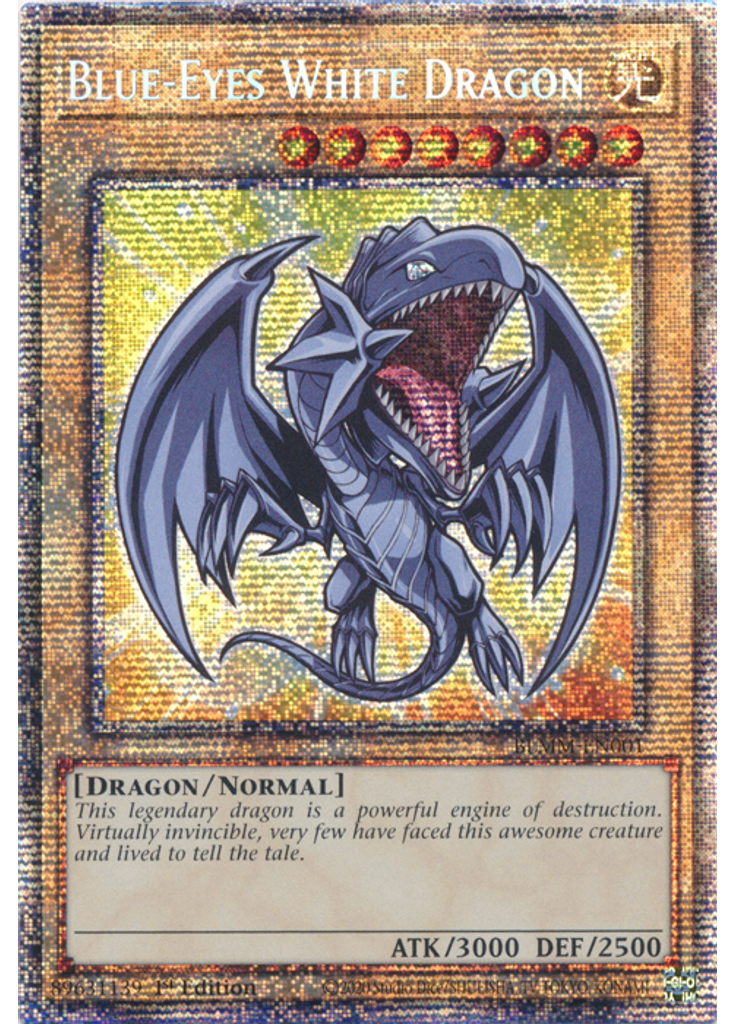 Blue-Eyes White Dragon (Starlight Rare 1st Edition)