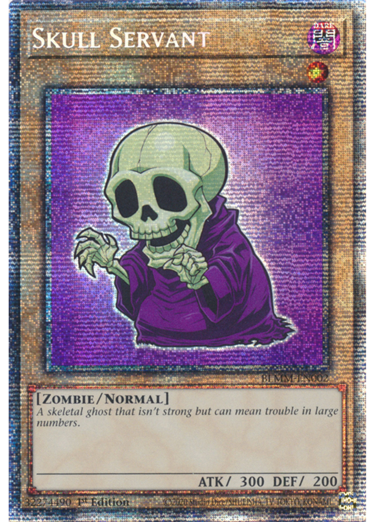 Skull Servant (Starlight Rare 1st Edition)