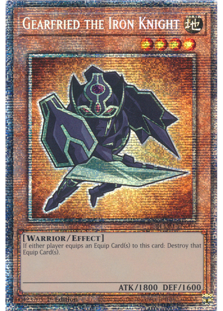 Gearfried the Iron Knight (Starlight Rare 1st Edition)