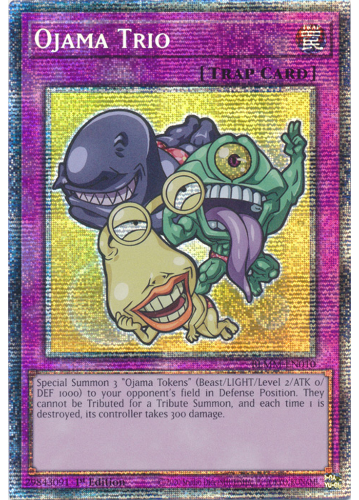 Ojama Trio (Starlight Rare 1st Edition)