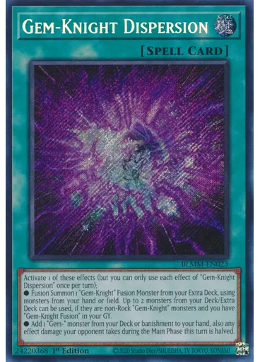 Gem-Knight Dispersion