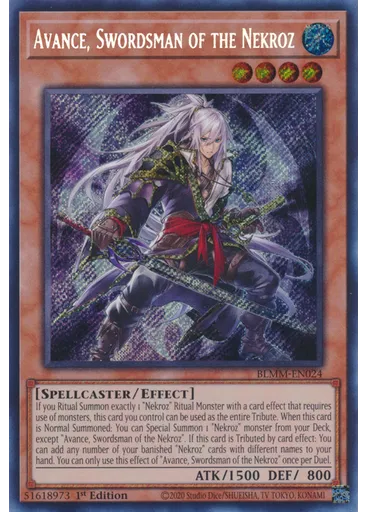Avance, Swordsman of the Nekroz