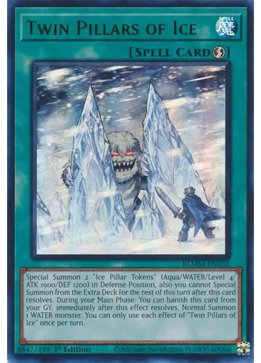 Twin Pillars of Ice