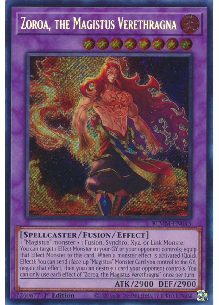 Zoroa, the Magistus Verethragna