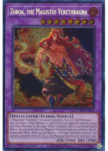 Zoroa, the Magistus Verethragna