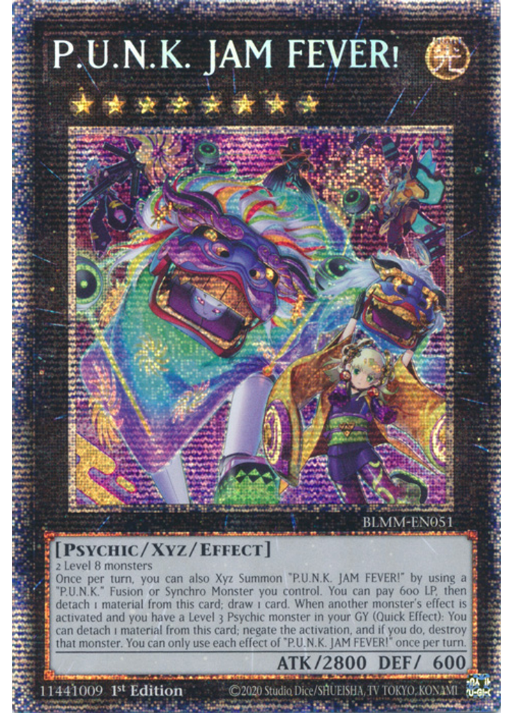 P.U.N.K. JAM FEVER! (Starlight Rare 1st Edition)