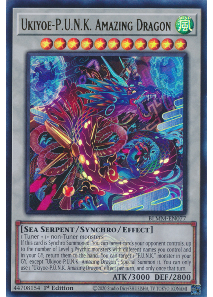 Ukiyoe-P.U.N.K. Amazing Dragon
