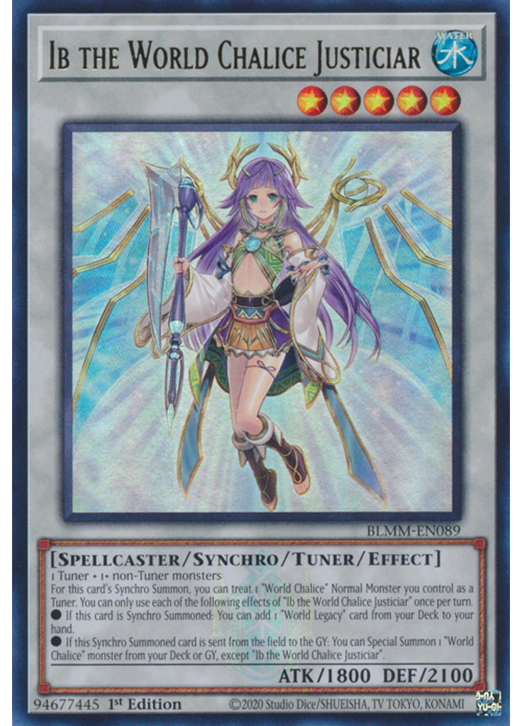 Ib the World Chalice Justiciar