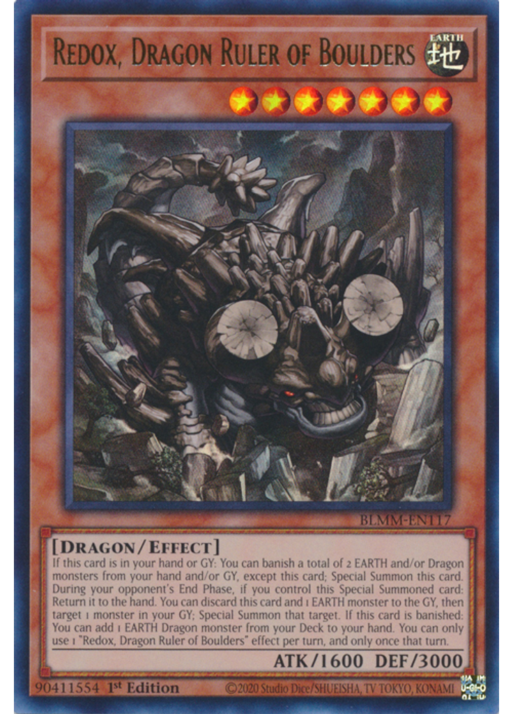 Redox, Dragon Ruler of Boulders