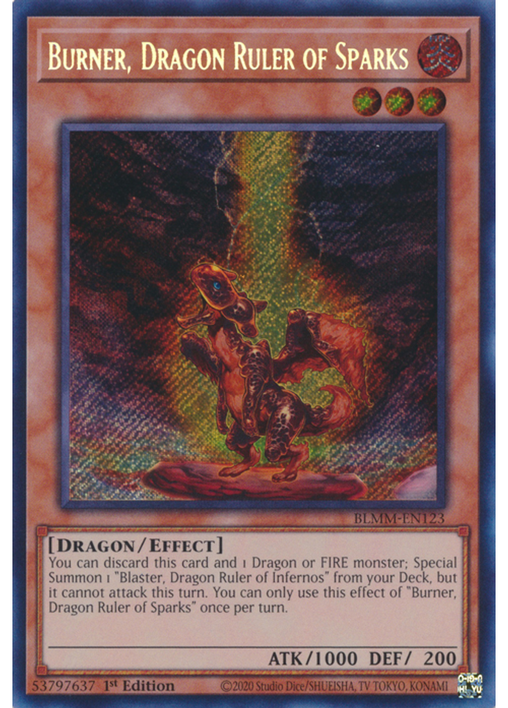 Burner, Dragon Ruler of Sparks