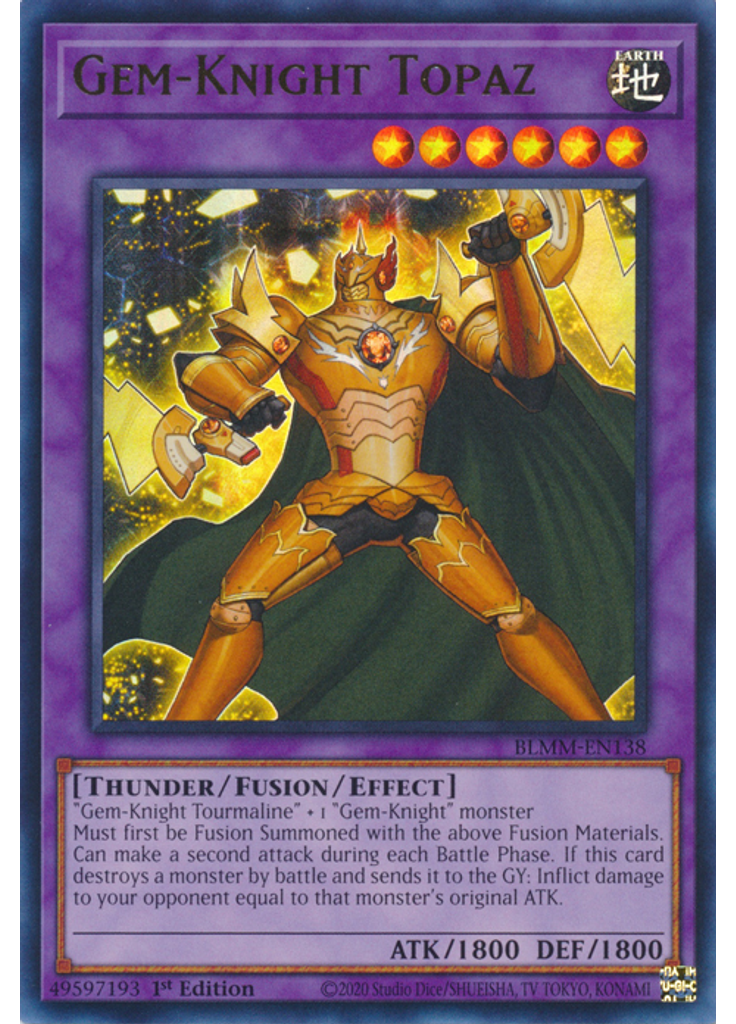 Gem-Knight Topaz