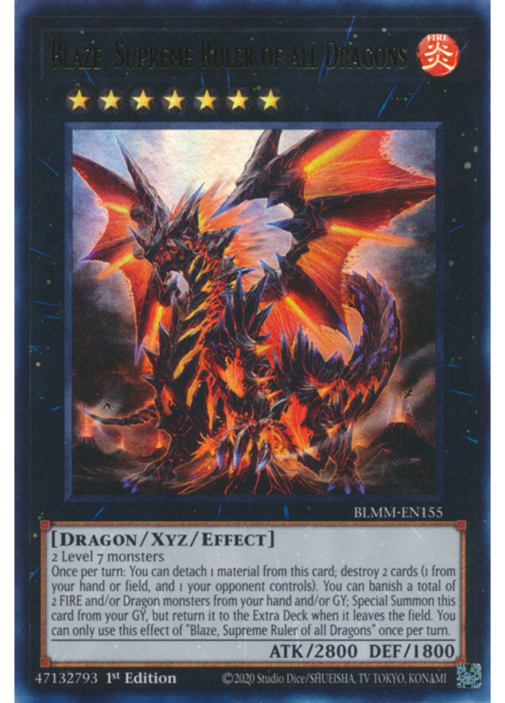 Blaze, Supreme Ruler of all Dragons