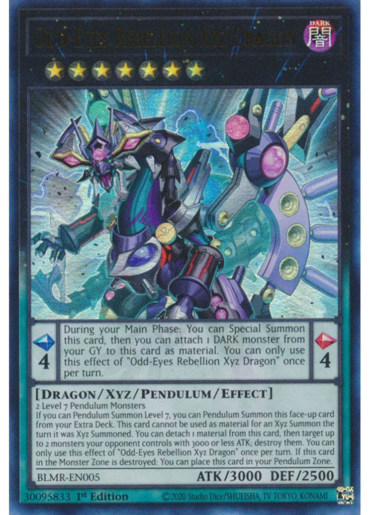 Odd-Eyes Rebellion Xyz Dragon