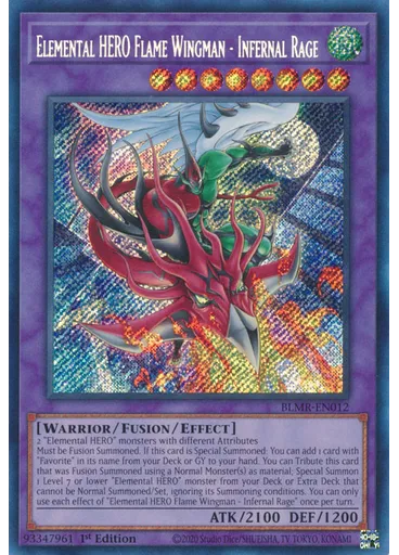 Elemental HERO Flame Wingman - Infernal Rage