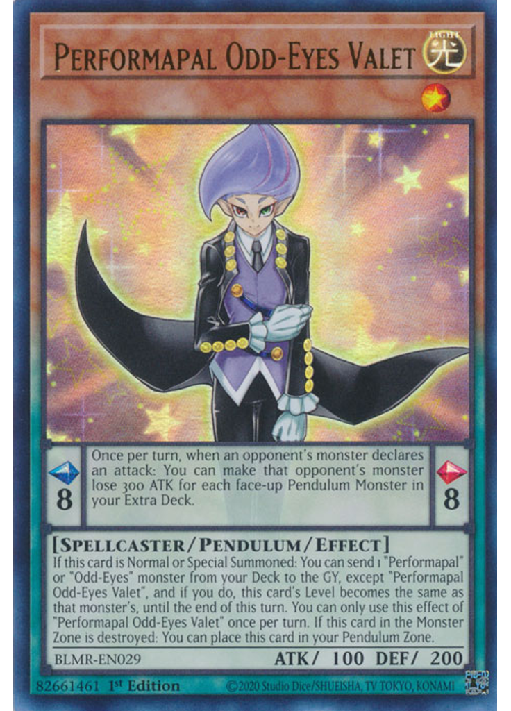 Performapal Odd-Eyes Valet