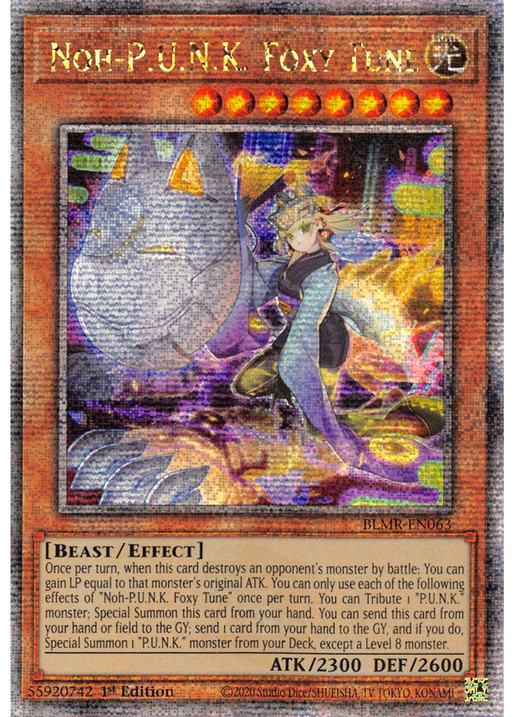Noh-P.U.N.K. Foxy Tune (Quarter Century Secret Rare 1st Edition)
