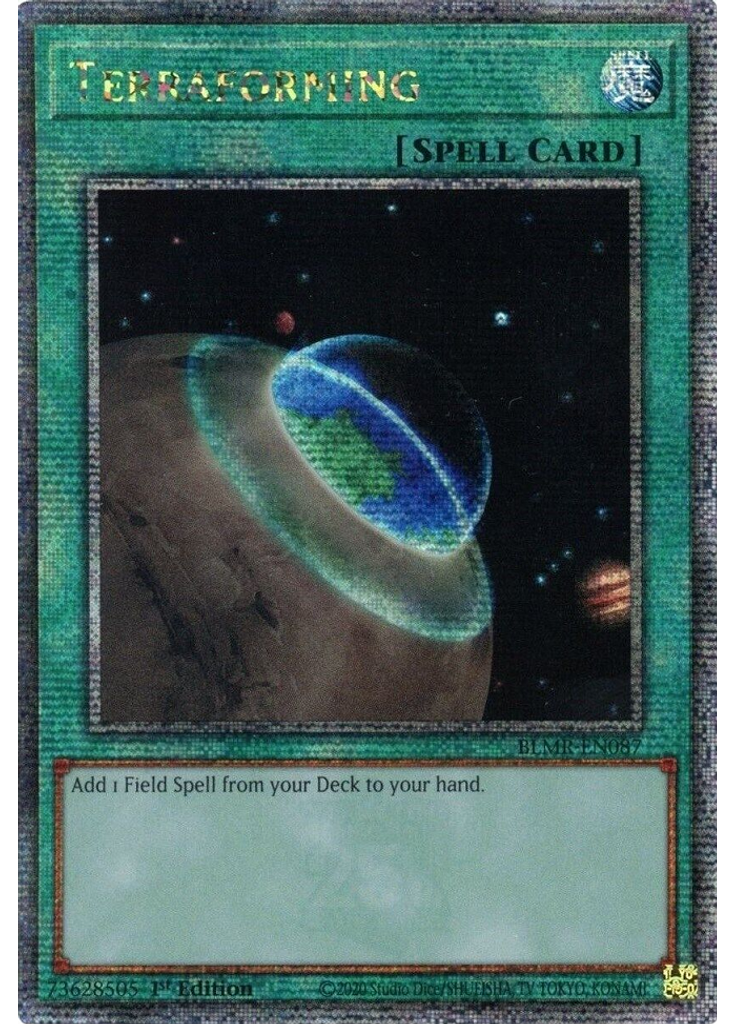Terraforming (Quarter Century Secret Rare 1st Edition)