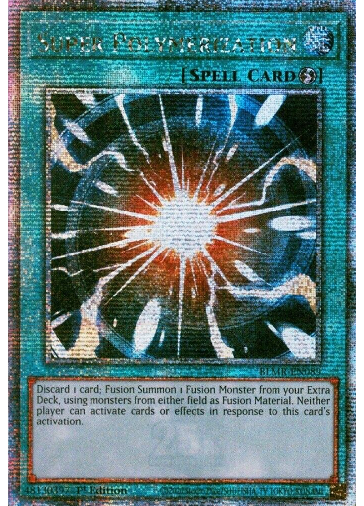 Super Polymerization (Quarter Century Secret Rare 1st Edition)