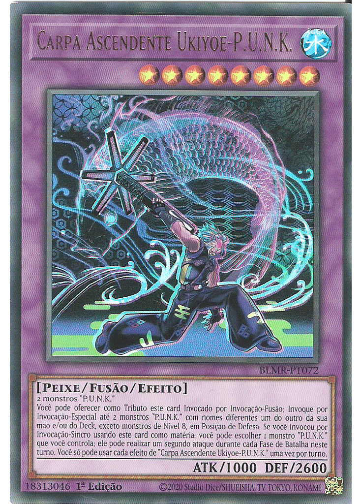 Carpa Ascendente Ukiyoe-P.U.N.K.