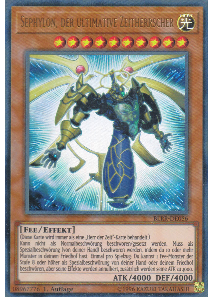 Sephylon, der ultimative Zeitherrscher