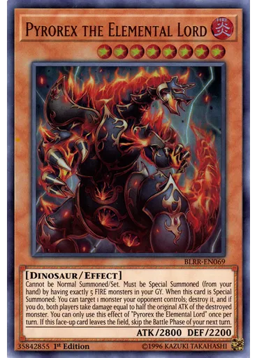 Pyrorex the Elemental Lord — Battles of Legend: Relentless Revenge