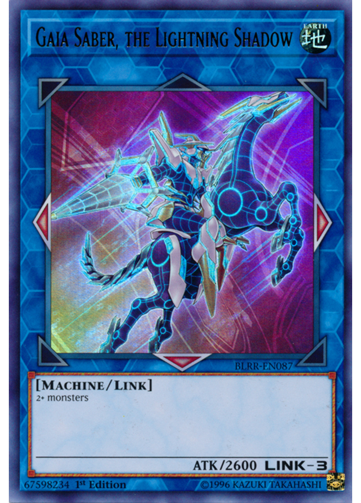 Gaia Saber, the Lightning Shadow