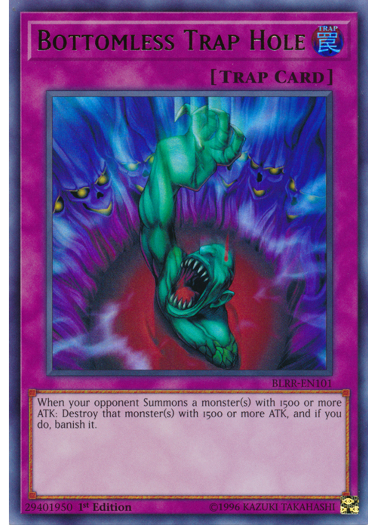 Bottomless Trap Hole